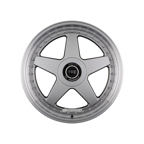 TEC-SPEEDWHEELS - GT EVO-R HYPER-SILBER-HORNPOLIERT 9X20 LK:5/112 ET:25 ML:72,5